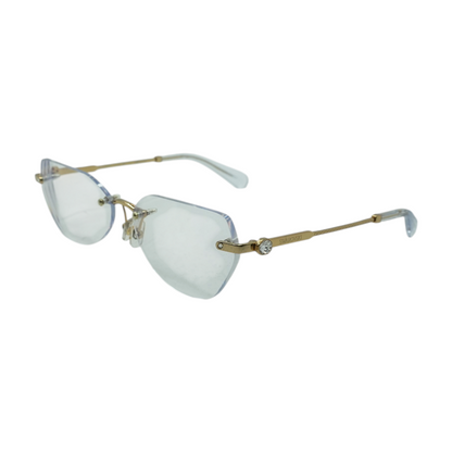 Gold SK 1031 Cat Eye Prescription Eyewear