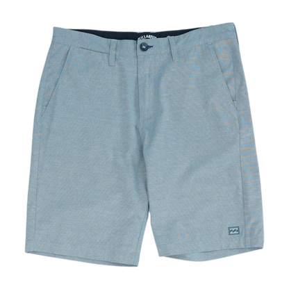 Gray Print Chino Shorts