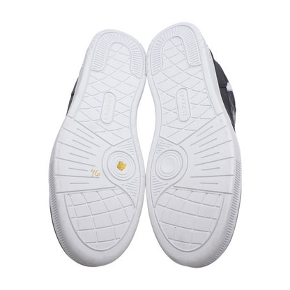 T-Clip Set Leather Low-Top Athletic Shoes