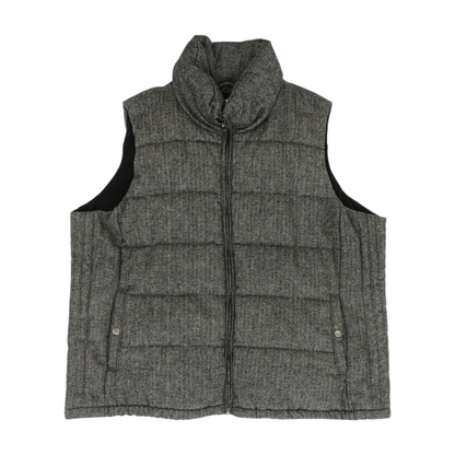 Gray Chevron Vest