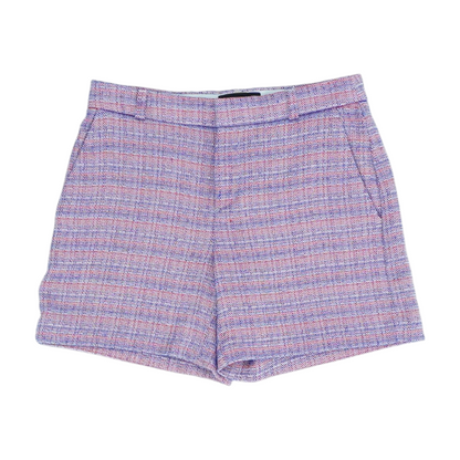 Red Print Chino Shorts