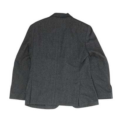 Navy Chevron Sport Coat
