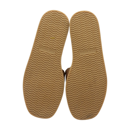 Brown Wedged Sandals