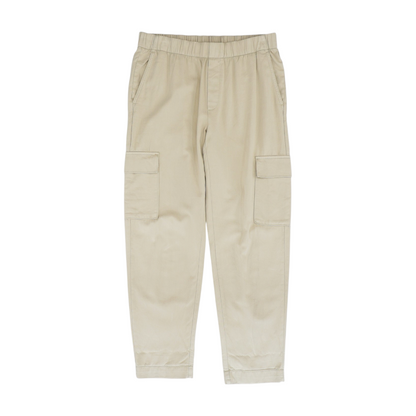 Beige Regular Pants