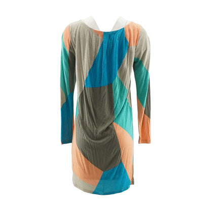 Multi Color Block Midi Dress