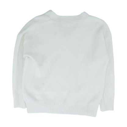 White Pullover Sweater