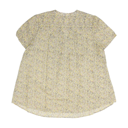 Beige Floral Blouse