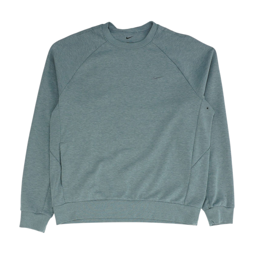 Gray Solid Sweatshirt Pullover