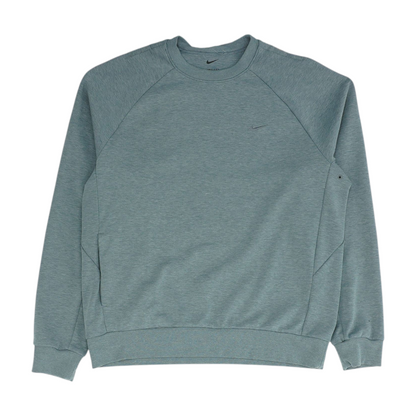 Gray Solid Sweatshirt Pullover
