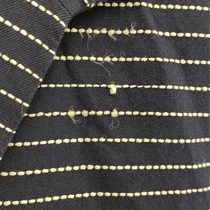 Navy Striped Blazer