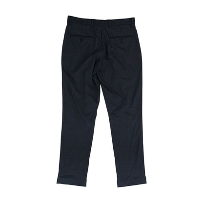 Charcoal Solid Dress Pants