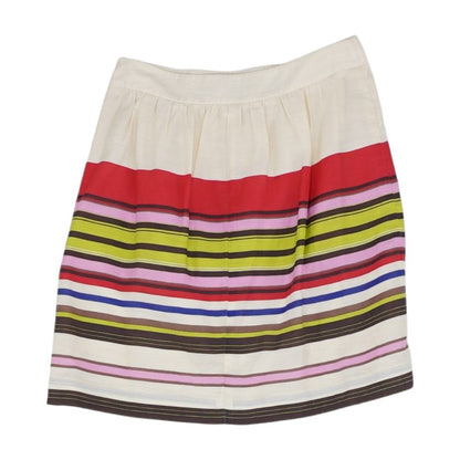 Multi Striped Mini Skirt