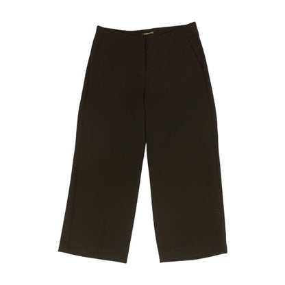 Black Solid Pants