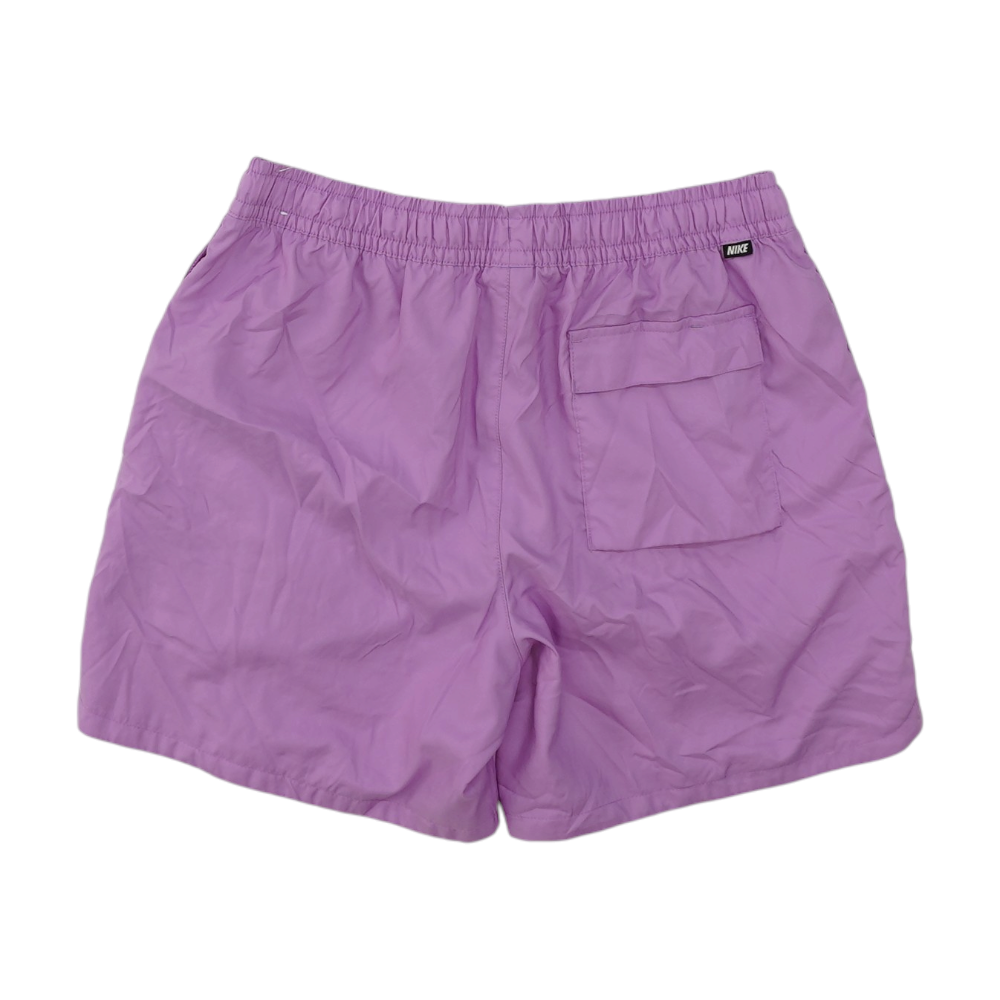 Purple Solid Active Shorts