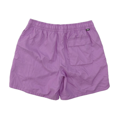 Purple Solid Active Shorts