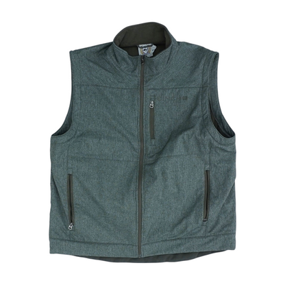 Brown Solid Vest