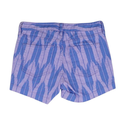 Purple Misc Denim Shorts