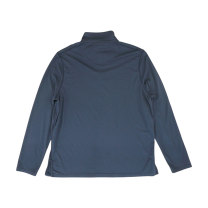 Navy Solid 1/4 Zip Pullover