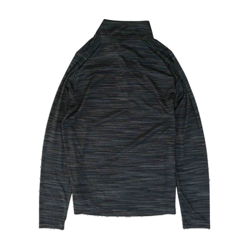 Gray Solid 1/4 Zip Pullover
