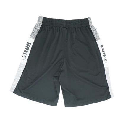 Black Color Block Active Shorts