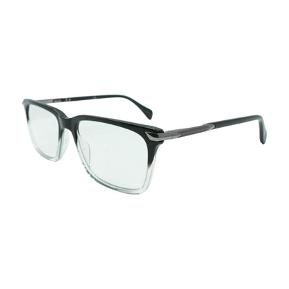 Black RNB 7043 Rectangle Unknown Prescription Eyeglasses