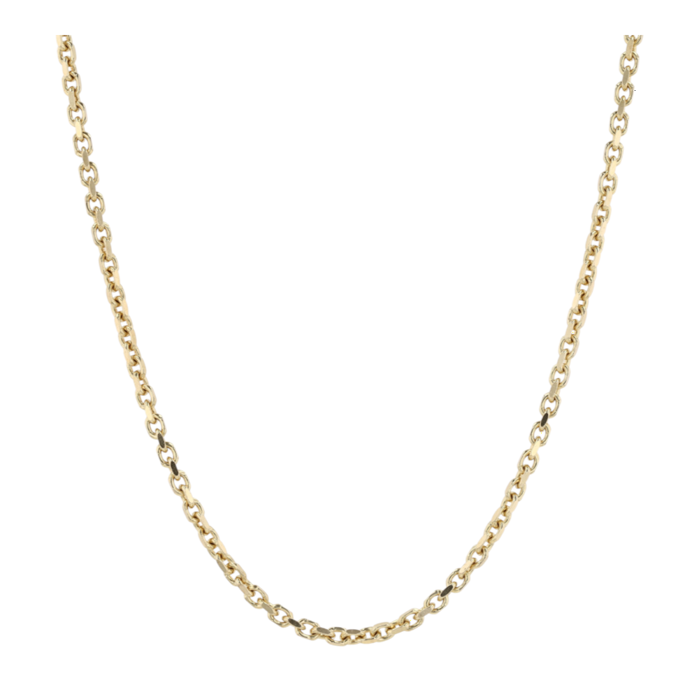 14K Yellow Gold Chain Necklace – Image 1
