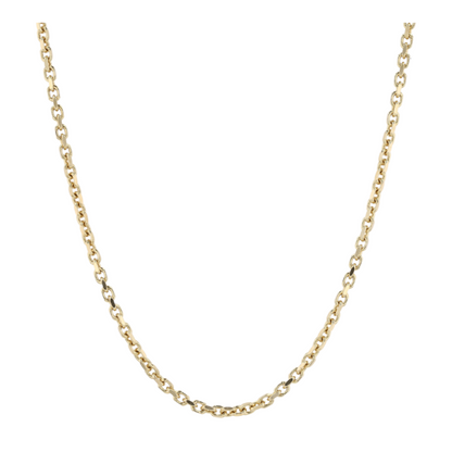 14K Yellow Gold Chain Necklace – Image 1
