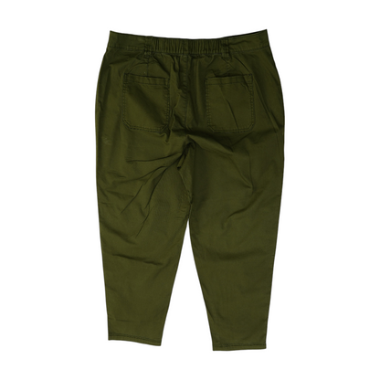 Green Tall Straight Pants