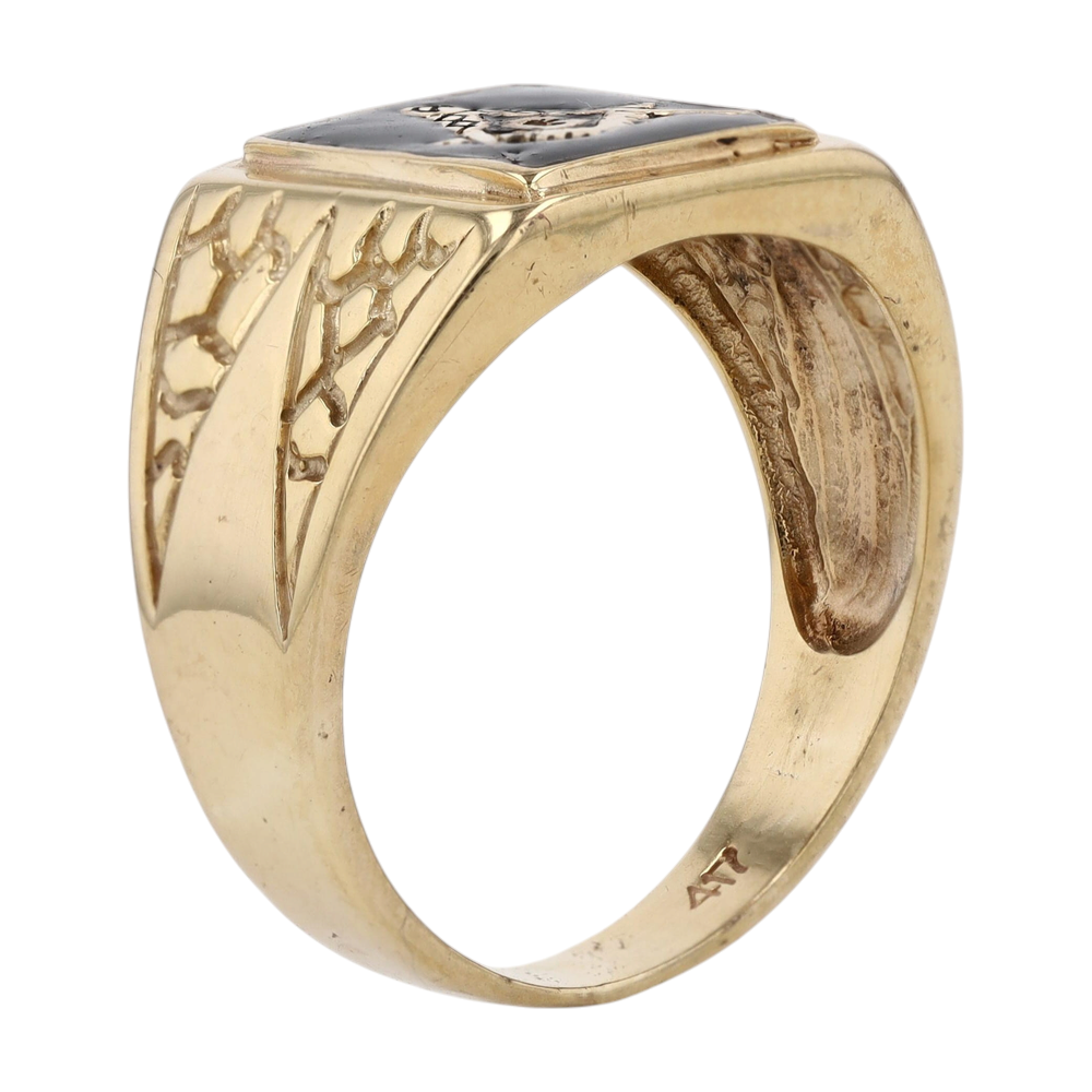 10K Yellow Gold Fashion Ring
