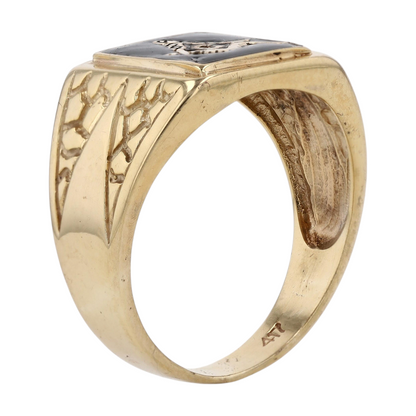 10K Yellow Gold Fashion Ring