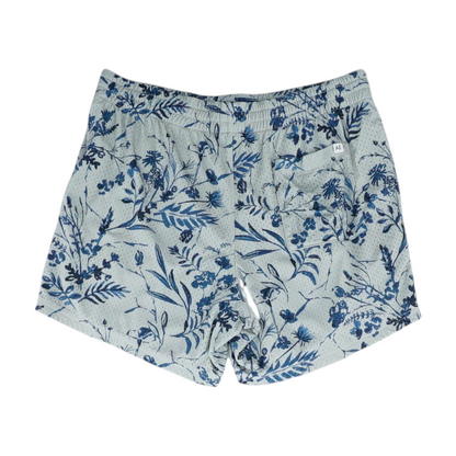 Gray Print Active Shorts