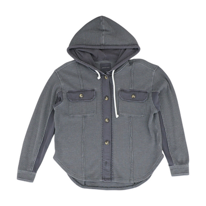 Charcoal Button Down