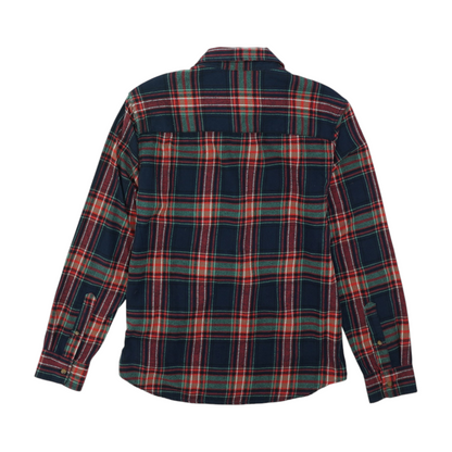 Red Plaid Flannel Button Down