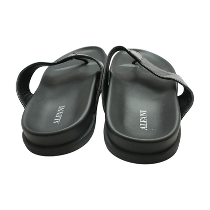 Black Flip-Flop Sandals