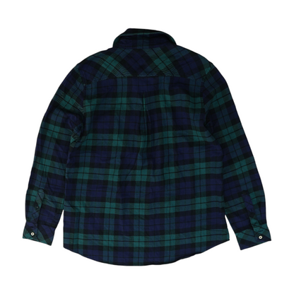Green Plaid Button Down
