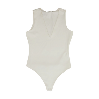 Ivory Bodysuit Blouse
