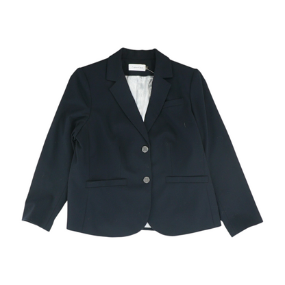 Navy Plus Solid Blazer