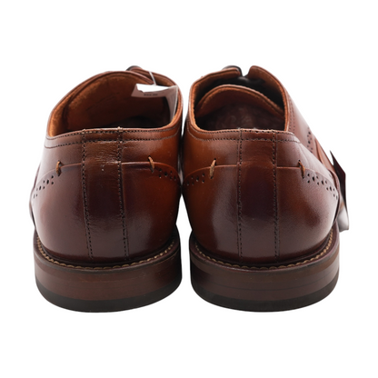 Brown Lace-Up Dress Shoes