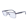 Marchon NYC Gunmetal M-Powell N Browline Prescription Eyewear – Image 1