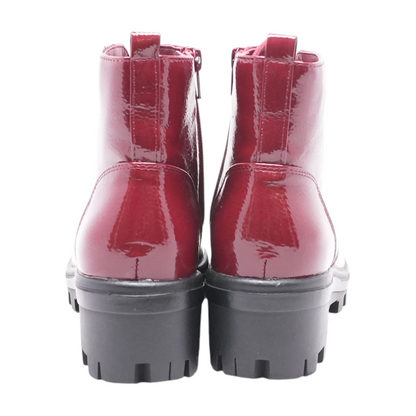 Red Ankle Boots