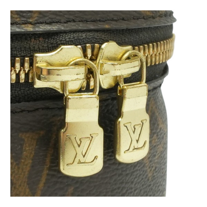 Brown Nice BB Vanity Case in Monogram Coated Canvas