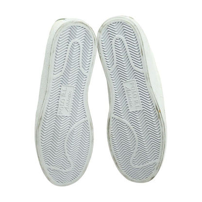 White Lace Up Casual Shoes