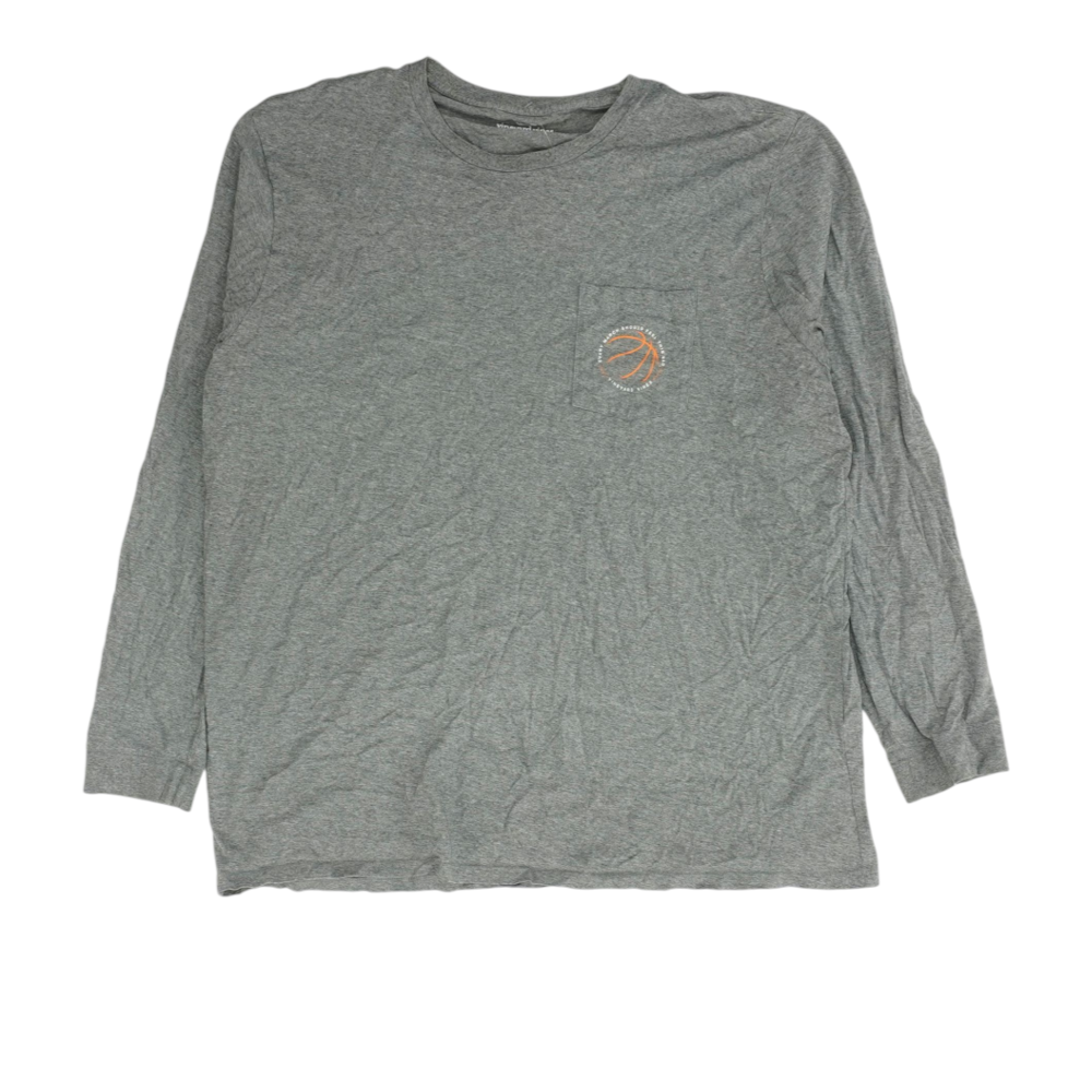Vineyard Vines Gray Solid T-Shirt – Image 1