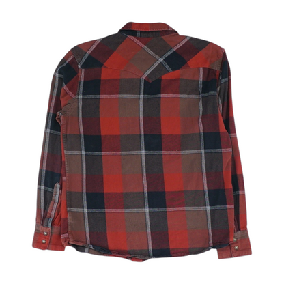 Red Check Flannel Button Down
