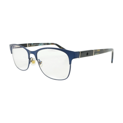Blue Benedetta Oval Prescription Eyewear