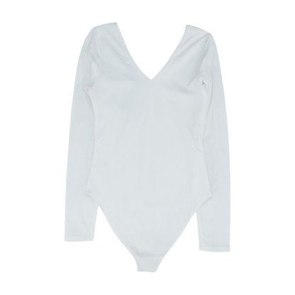 White Bodysuit Blouse