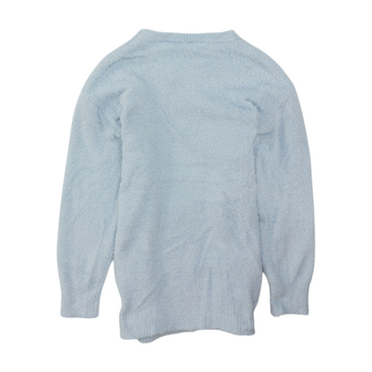 GU Blue Hearts Pullover Sweater – Image 2