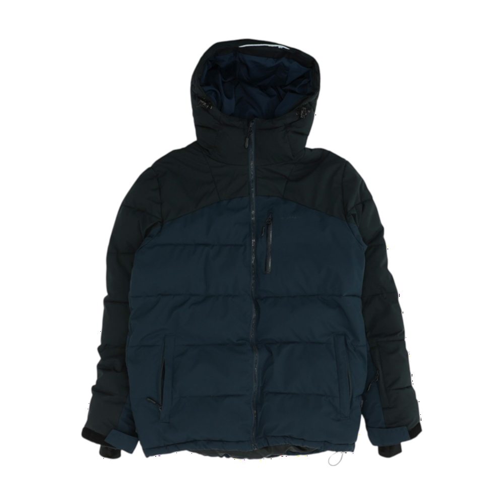 Black Color Block Jacket