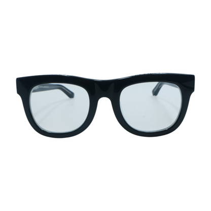 Black D28 Square Prescription Eyewear