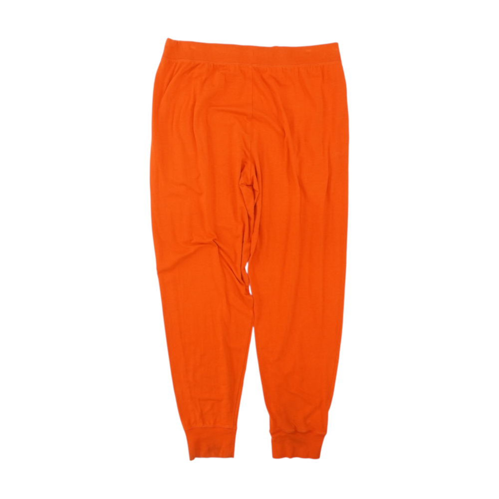 Orange Solid Pajama Bottom
